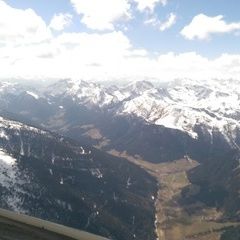 Flugwegposition um 12:30:55: Aufgenommen in der Nähe von Sarntal, Bozen, Italien in 2860 Meter